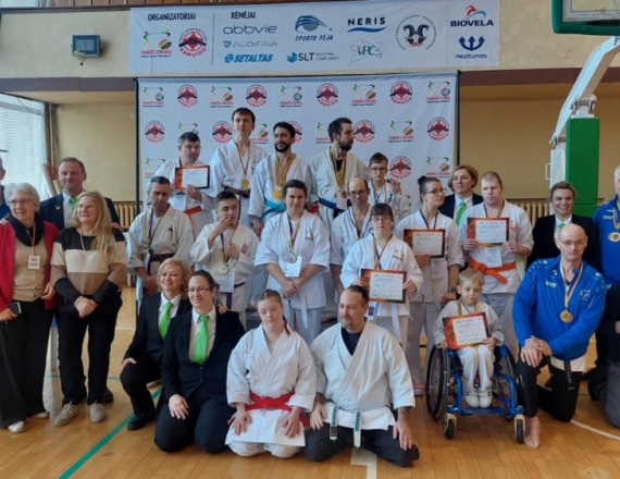 „Vilnius Open 2025“ – pirmasis integruoto para karatė čempionatas Lietuvoje